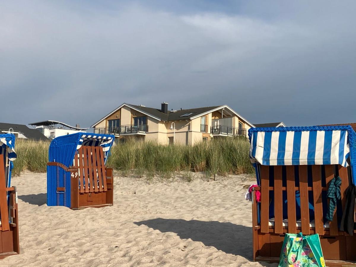 Strandwohnung Glowe - Meerblick - 20 Meter Zum Strand Zewnętrze zdjęcie
